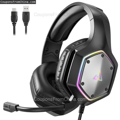 n____S - ❗ EKSA E1000 V2 RGB Gaming Headphones
〽️ Cena: 35.35 USD (dotąd najniższa w ...