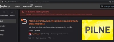 framugabezdrzwi - Wy w tej #moderacja normalni jesteście? Znalezisko jest duplikatem ...