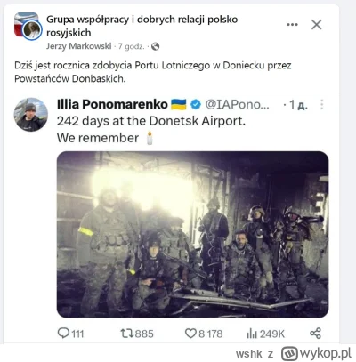 wshk - Dziś jest rocznica zdobycia Portu Lotniczego w Doniecku przez Powstańców Donba...