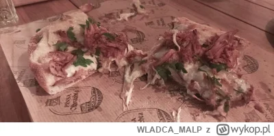 WLADCA_MALP - Jadałem w Toruniu całkiem smaczne ścierwo - Pinsa z szarpaną golonką na...