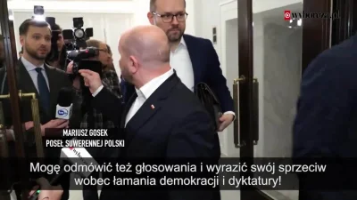 LukaszN - Piękny pokaz kultury i dobrych obyczajów w wykonaniu posłów PiS i Suwerenne...