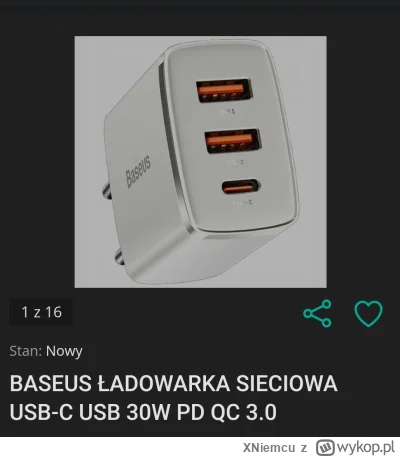 XNiemcu - Mirki jestem zielony w jabłka. Mam w domu taką ładowarkę, mogę tym spokojni...