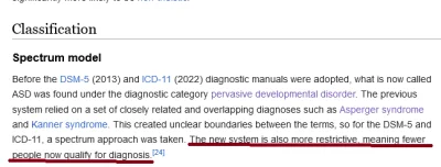 wiatrwpolu - @qew12: ostatni dzwonek na diagnozę #!$%@? jako asperger, w ICD-11 nie m...
