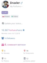 KjatanSveisson - #perfumy 

Mija dziś dokładnie 6 lat od kad zacząłem się poważnie in...