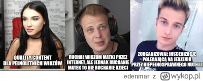 edenmar - Zapraszam na przegląd najmniej skompromitowanych ludzi w polskim internecie...