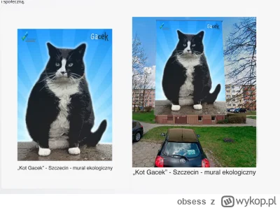obsess - >Projekt muralu ekologicznego „Kot Gacek – Szczecin” to artystyczna koncepcj...