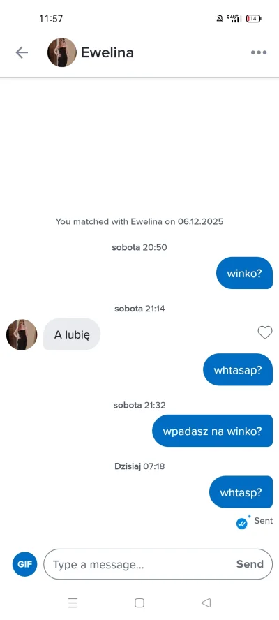 wojtek2221 - #tinder  Julce pamiec ram sie skończyla... Dzisiejsze julki wszystkie ta...