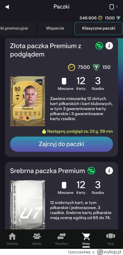 Tymczas0wy - muszę dziś uważać na pasach, limit szczęścia wyczerpany XD

#fut #fc26 #...