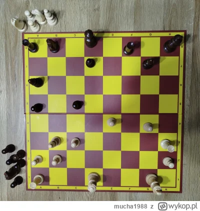 mucha1988 - Stary zrobił szacha-mata siedmio latkowi i się cieszy. 

#szachy