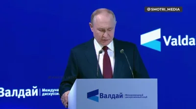 gerwazy-oko - putler jakies wazne przemowienie wyglosil, skroty bo nie mam niestety p...