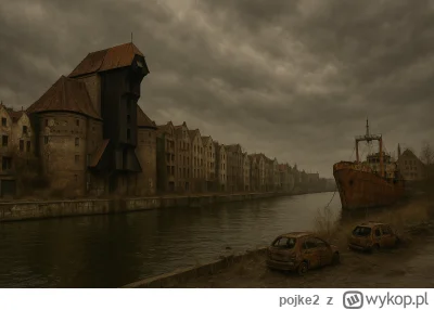 pojke2 - Zdjęcia postapokaliptycznego Gdańska - nie wiem, który to rok, ale fajnie wy...