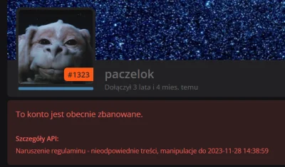 SzczurekHD - 04:04 #paczeclock 

+ Zbanowany Paczeloczek