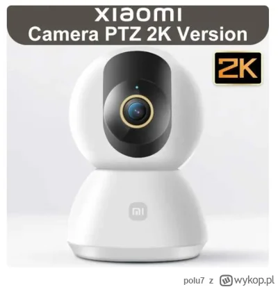 polu7 - Xiaomi MJSXJ09CM 1296P 2K PTZ IP Camera
Cena: 22.24$ (88.59 zł) | Najniższa c...