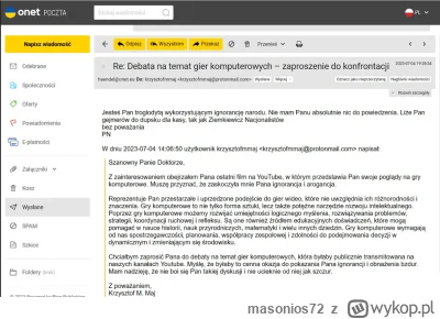 masonios72 - Typowy przedstawiciel liberalizmu, kultury, na zaproszenie do dyskusji o...