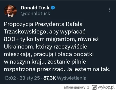 alfonsgajowy - Pan Premier moze nie wie bo rzadko bywa na glosowaniach sejmowych, ale...