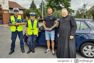 sargento - #heheszki #polska 
Wspólne kontrole policjantów i duchownych.
Wielmożny ka...