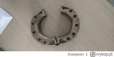 Dumpster - Co to może być? Znalezione wykrywaczem metalu. Jakiś pierścień zaciskowy? ...