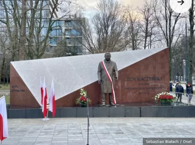LezliNilsen - Pomnik Lecha Kaczyńskiego w Lublinie. Japyerdole gdzie my żyjemy xD

#b...