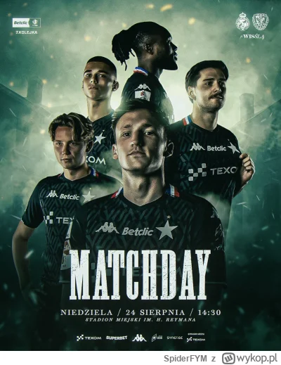 SpiderFYM - Nastał dzień dzisiejszy 

SPOILER


#wislakrakow