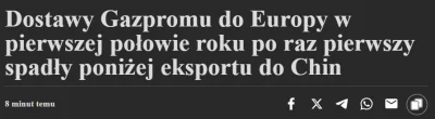 yosemitesam - #rosja #ukraina #wojna #gazprom #chiny 
Niepokój wśród Chińczyków. Po z...