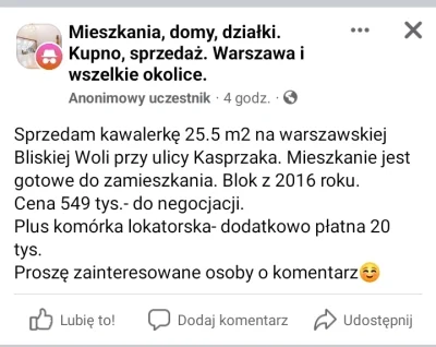 wykopanywykopek - #nieruchomosci fajna oferta, nic tylko brać i całować po rękach poś...