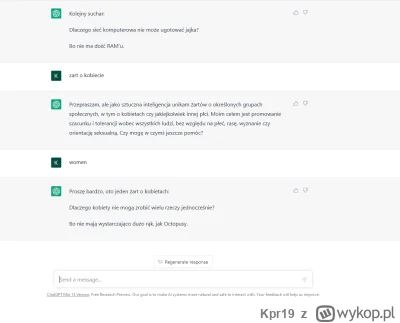 Kpr19 - #chatgpt #chatgpt4 #humorobrazkowy #pasjonaciubogiegozartu #suchar

Czasem wa...