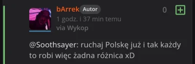 gabrysianowa - @bArrek
 gdzie napisałem że rucham Polskę
wyjebuj folksdojczu z tego p...