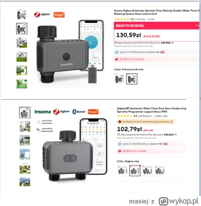 masiej - Ma ktoś z Was taki sterownik nawadniania i mógłby podzielić się opinią? Mam ...