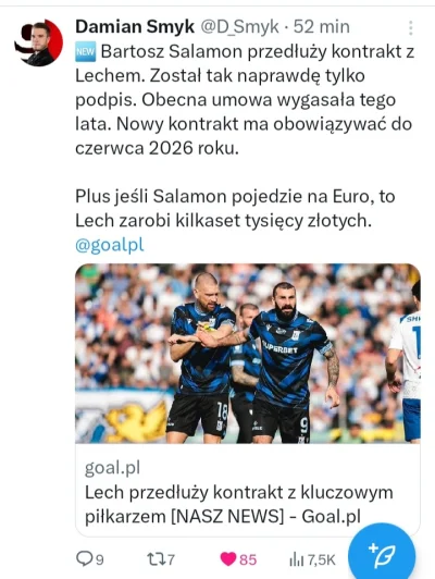 Piotrek7231 - #mecz #ekstraklasa  Marek srarek są też inne newsy w polskiej piłce.