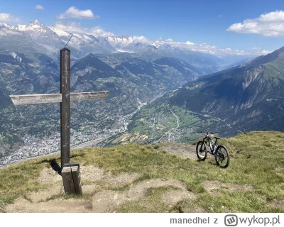 manedhel - Miał być Böshorn w Alpach Peninskich z ponad 3200 m, ale zapowiedziana na ...