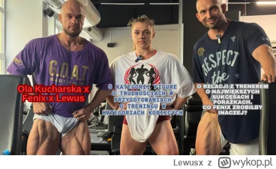 Lewusx - Kolejny materiał na YouTube, tym razem o kobiecych kategoriach z zawodniczką...
