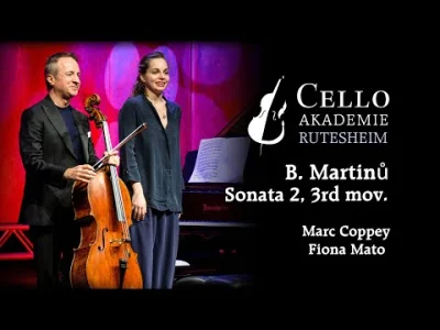 Marek_Tempe - Marc Coppey & Fiona Mato - Bohuslav Martinů - Sonate Nr. 2 für Violonce...