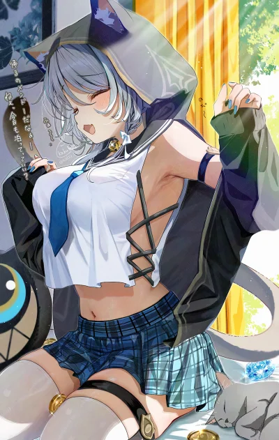 OttoFlick - #randomanimeshit #anime #kemonomimi #neko #honkaistarrail #cipher