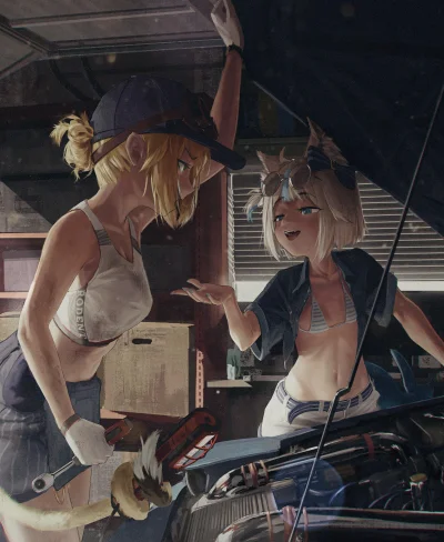 Hajak - #dooby #anime #randomanimeshit #virtualyoutuber #kemonomimi #samekosaba