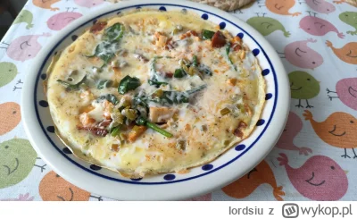 lordsiu - #gotujzwykopem

Omlet na szybko z resztek z lodówki