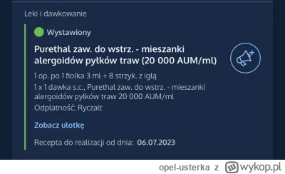 opel-usterka - Dostępność tej szczepionki to wielkie XD, bo obleciałem wszystkie apte...