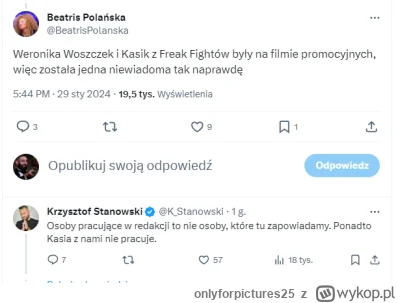 onlyforpictures25 - Ale wymiana zdań na X ( ͡° ͜ʖ ͡°)

#famemma #stanowski