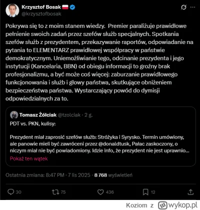 Koziom - To jest niesamowite, jak Twitter próbuje obrócić każdą aferę PiSu w aferę ob...