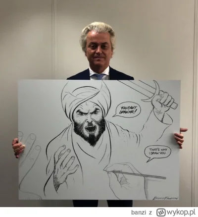 banzi - Geert Wilders muslimom się nie kłania

#niderlandy #muzulmanie #Mohammed #pol...