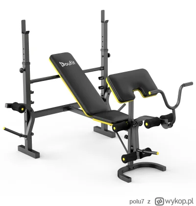 polu7 - Wysyłka z Polski.

[EU-PL] Doufit WB-07 Weight Bench 270kg w cenie 139.99$ (5...