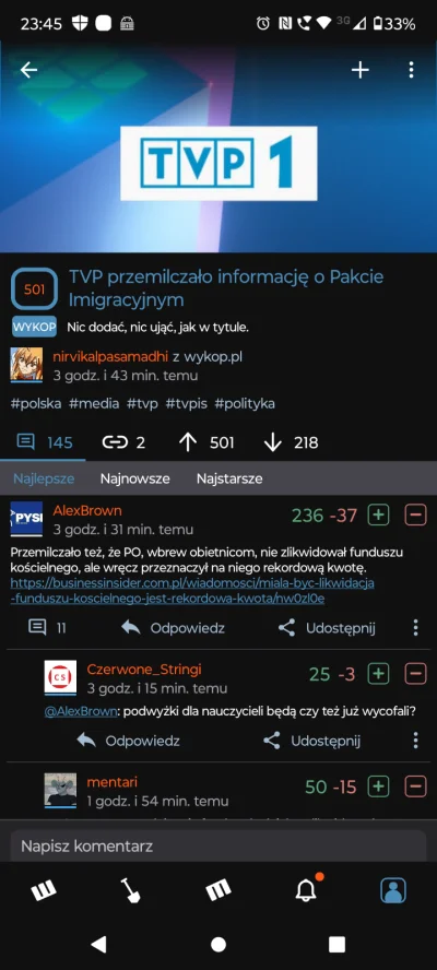 houk - Ktoś coś wie? 
Było znalezisko i nie ma 
https://wykop.pl/artykul/7008733/tvp-...