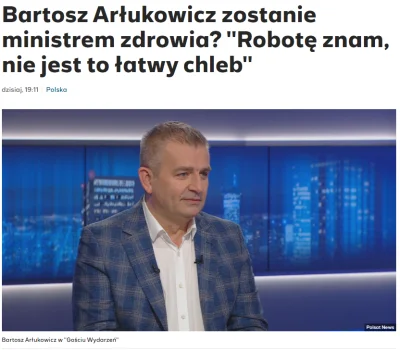 volemite - Spokojnie, zaraz cymbał Arłukowicz znowu zostanie ministrem zdrowia i szpi...