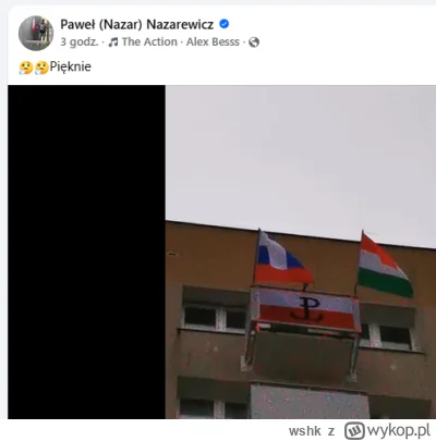 wshk - Nie wiem czy po lewej to ruska szmata ale wiem co Paweł Nazarewicz chciał osią...
