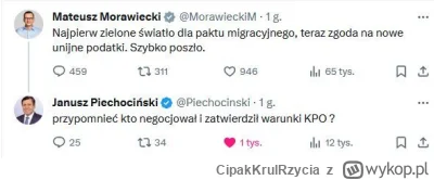 CipakKrulRzycia - #piechocinski #morawiecki #polityka #kpo #podatki #bekazpisu #imigr...