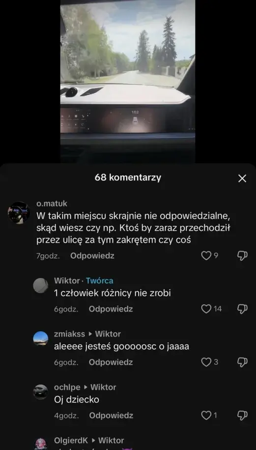 martinez11033 - @wykop: Ostatnio jakiś bananowy oskarek chwalił się jak jedzie ponad ...