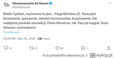 IrracjonalnaProweniencja - Stowarzyszenie prokuratorów Ziobry o wczorajszych akcjach ...