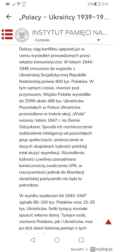 Sarza01 - @Hondor  @Lutaklika
 z tego linku wynika, że ukraińcy wysiedlili nas w licz...