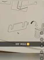 Bunch - Ikea załącza w swoich częściach jeden element tylko po to aby go wyrzucić xD
...