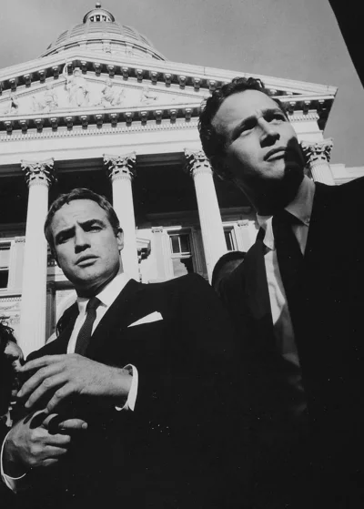 cheeseandonion - Marlon Brando & Paul Newman, 1963

#starezdjecie