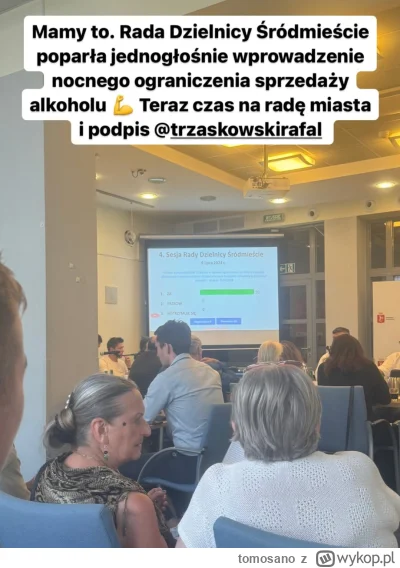 tomosano - Mamy to, nocna cisza alkoholowa w Warszawie została przegłosowana. Najwięk...